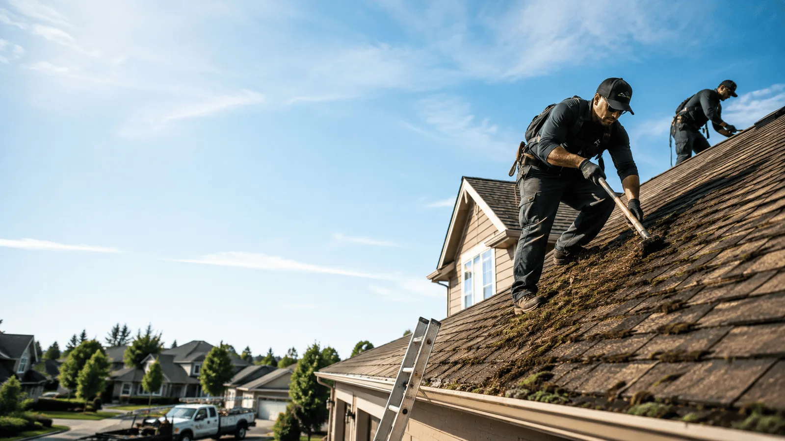 Roof Moss Removal in Everson, PA near me